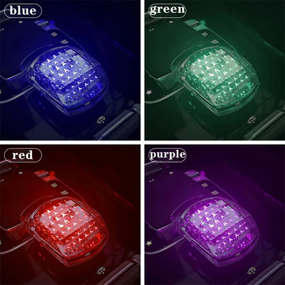 64 Color Light For Mercedes-Benz A B CLA GLA GLB GLE GLS Crystal Handle Gear Shift Knob Automatic Transmission Gear Shifter