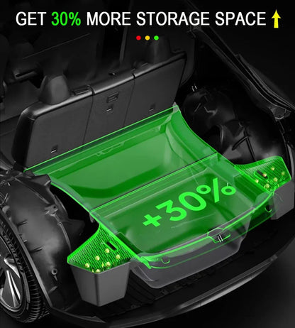 For Tesla Model Y Juniper 2025 2026 Car Trunk Side Storage Box Cover plate organizer Car trunk side storage box refit Accessorys