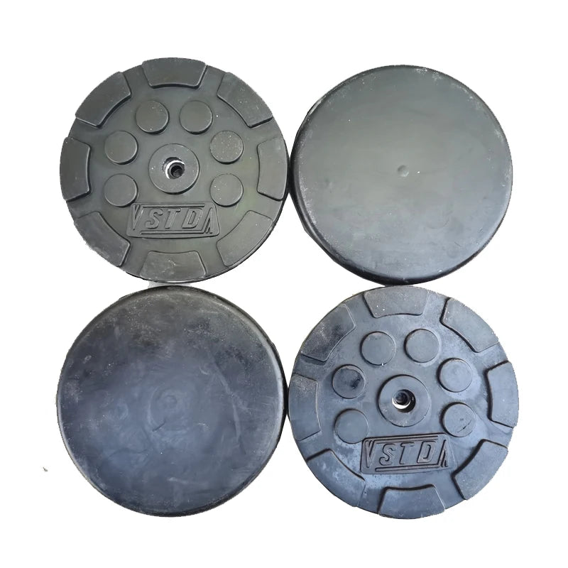 PCS/LOT 120*14mm Heavy Duty Rubber Arm Pads Car Lift Universal Tool Hub Round