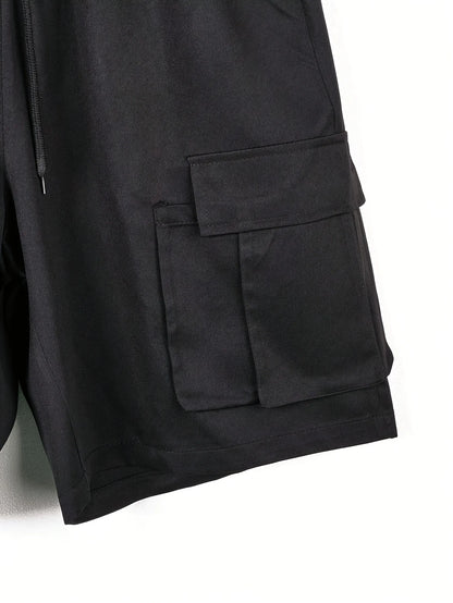 Men's plus Size Multi-Functional Work Shorts - Machine Washable - Suitable for Outdoor Building Hiking And Casual Wear