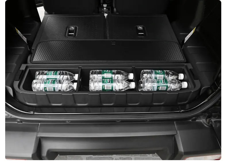 For Suzuki Jimny 3 Door 2019 2025 Trunk Storage Box Organizer Universal Left Right Accessories