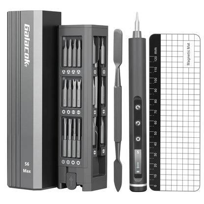 49 in 1 Electric Screwdriver Set 5 Torque Settings Precision Power Tool Magnetic Screw Driver Bits for iPhone Glasses Watch PC
