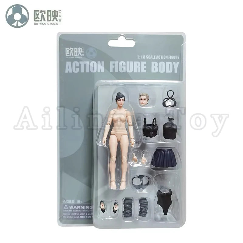 Ou Ying Studio 1/18 Planet Green Valley PGV 3.75inch Action Figure Girls War EFSA Female Figures Anime Model