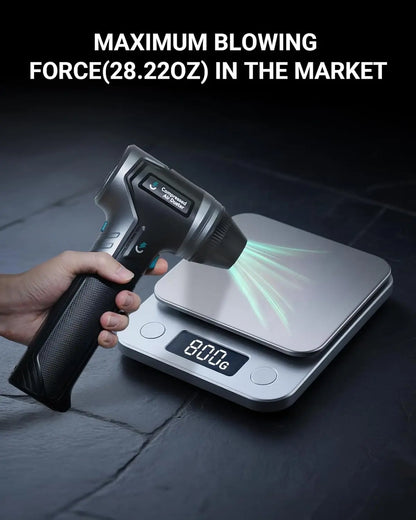 Vanture Electric Air Duster-28.22OZ Market Maximum Wind Pressure Super Power Cordless Duster 3-Gear Adjustable for Outdoor Car