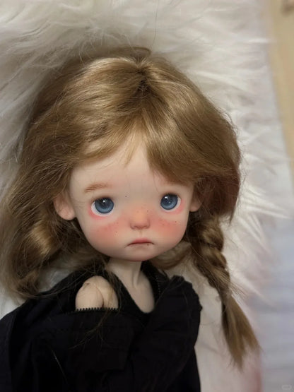 2026 New 1/6 SD BJD Doll Head - Little P Beautiful Girl Resin Toy High Quality Makeup Just a Head Gift Free