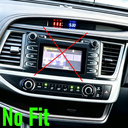 7" 4-64GB For Toyota Kluger 2007-2013 Car Stereo Radio Wireless Apple Carplay Android Auto Head Unit FM GPS BT