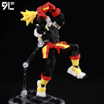 9L3D Printed Superheroes Invincible 2.0 Anime Multi-Jointed Shapeshift Toys Action Figures Mannequin Model Ornaments Gifts