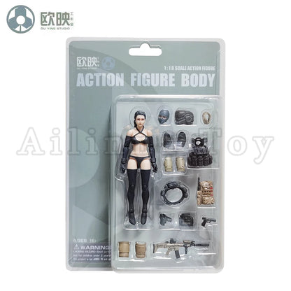Ou Ying Studio 1/18 Planet Green Valley PGV 3.75inch Action Figure Girls War EFSA Female Figures Anime Model