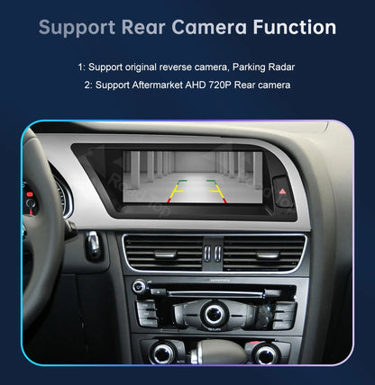 8.9 Inch 12.3"" Multimedia Display Touch Screen For Audi A4 S4 2009-2015 Airplay Miracast Function Wireless Carplay Android Auto