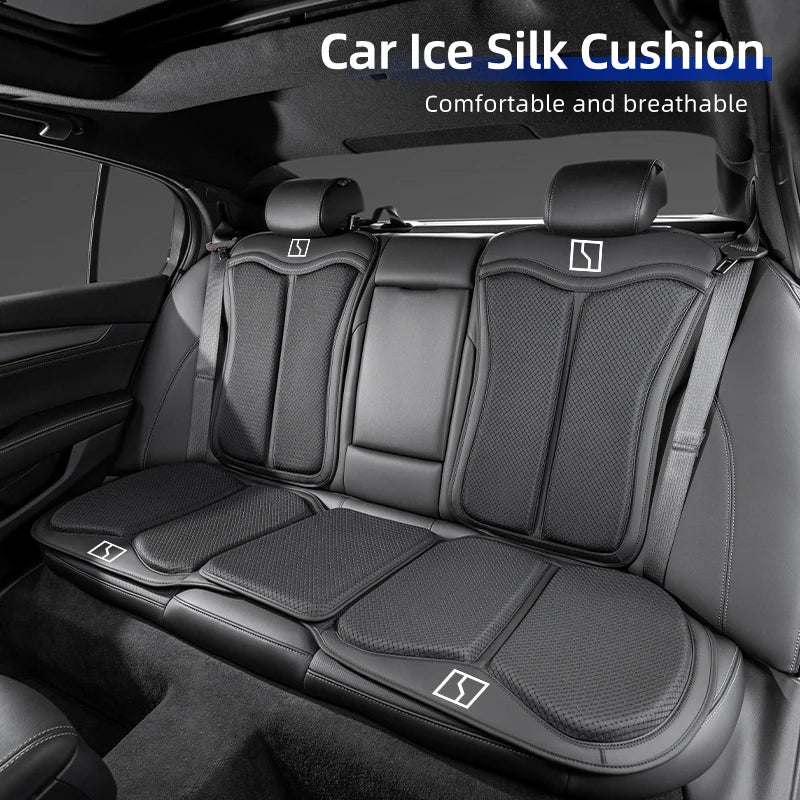 Car Seat Cover Front Rear Seat Ice Silk Cushion Pad Protective Mat For Zeekr X 7X Krypton MIX 009 007 001 007 009 2025 2022 2023