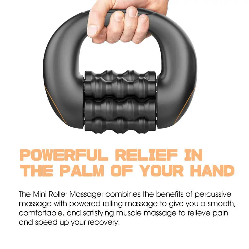 Massage Roller Gun Deep Tissue Percussion Muscle Massager Electric Rechargeable Muscle Repair PainRelief for Neck Shoulder Waist