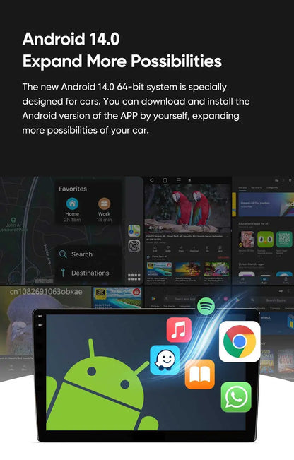 Android 15 For Fiat Ducato Peugeot Boxer Citroen Jumper 2006-2022 2K QLED Android Car Radio Multimedia stereo Player GPS CarPlay