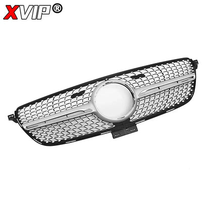 XVIP Front Chrome Diamonds Style Racing Grille For Mercedes Benz GLE C292 GLE350 GLE450 GLE500 GLE43 AMG 2016-2019 Upper Grilles