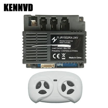 Hollicy JR1930RX-2 JR1932RX 24V Children Electric Toy Car Motor Control Box Receiver Motherboard Controller Circuit Board Chip