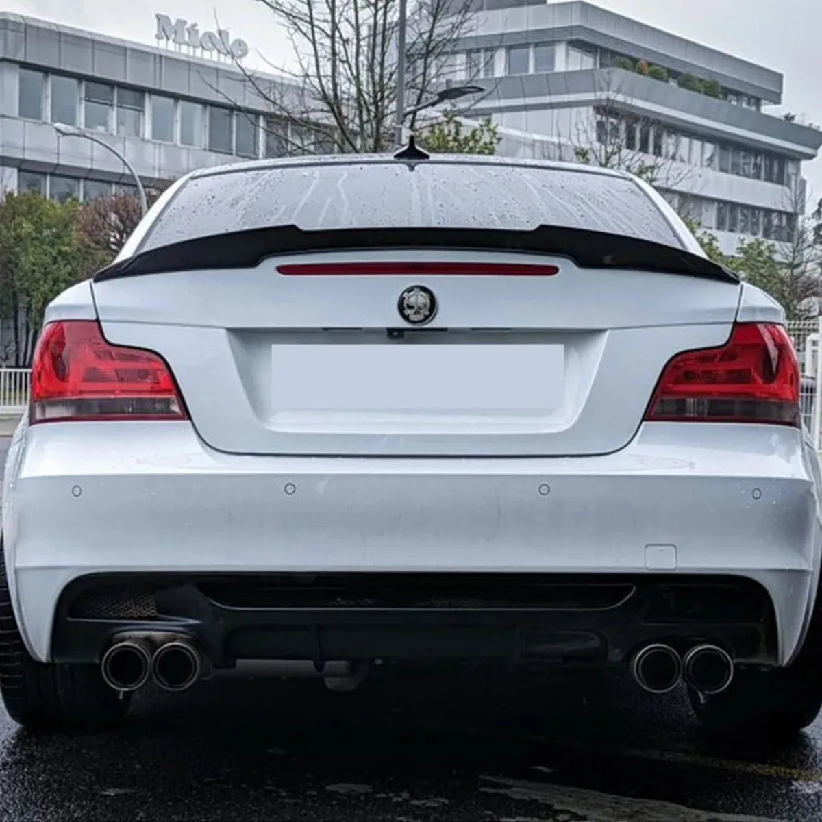 Rear Trunk Spoiler Wing For BMW 1 Series E82 E88 Coupe 118i 128i 135i 2007-2013 Car Rear Roof Spoiler Tail Wing Body Kit
