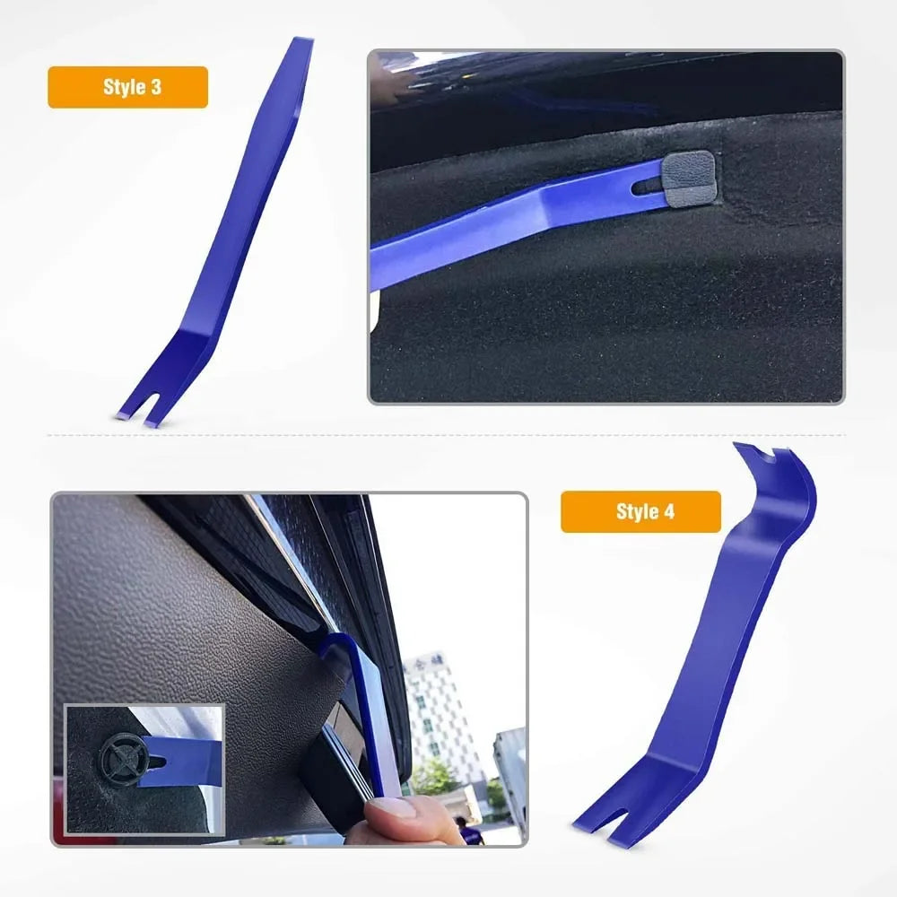 5pcs Car Disassembly Tool Kit Car Hand Tool Set Stereo Repair DVD Repair Tool Dashboard Removal Interior Plastic Trim Panel