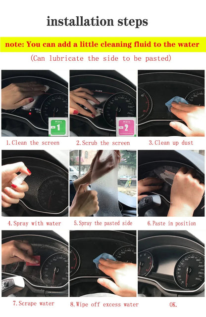 For AION UT 2025-2026 Car interior Matte Screen Protector console GPS Navigation LCD screene TPU film Scratch resistant PPF