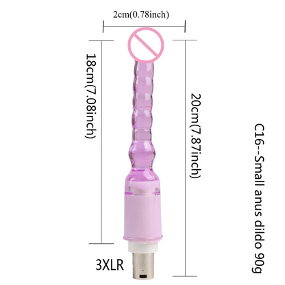 Dildo-Entry-Level Sex Machine A2/F2/F3 Accessories 3XLR Accessories Dildos Suction Cup Sex Products For Women And Men