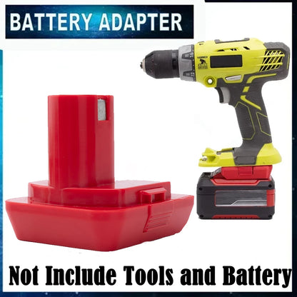 Battery Converter Adapter for Ozito PXC 18V Lithium Battery To for Ryobi ONE+ 18V Power Tools Cordless Connector