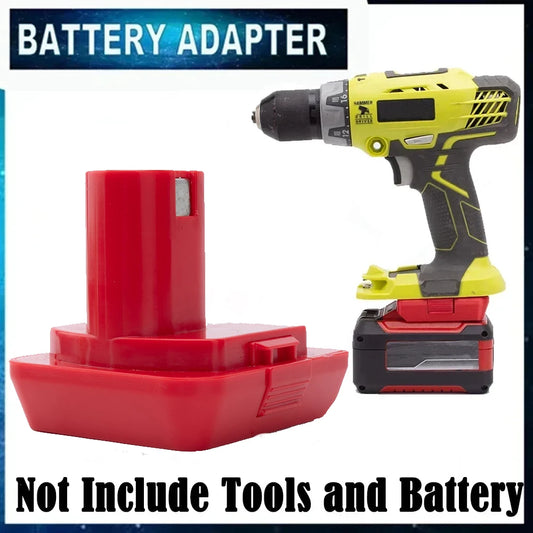 Battery Converter Adapter for Ozito PXC 18V Lithium Battery To for Ryobi ONE+ 18V Power Tools Cordless Connector