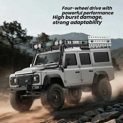 MN111C 1:18 RC Car 4WD Land Rover Defender 2.4G Full Scale Remote Control Car Truck Climbing Off-Road Vehicle Toys for Kid Gift