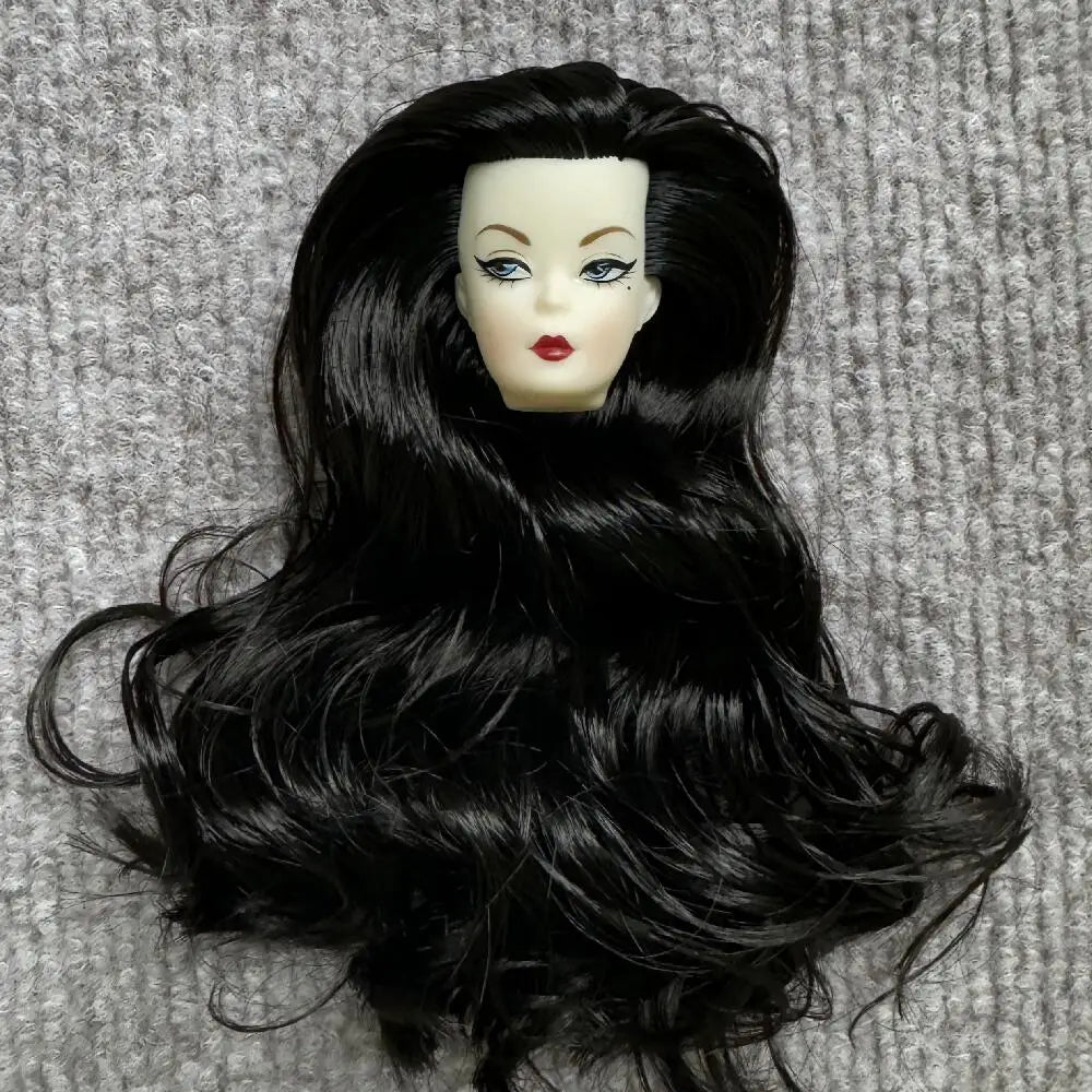 1/6 ST Face Mold Vintage Doll Heads For 30cm Solid Female Body Children Playing  Gifts