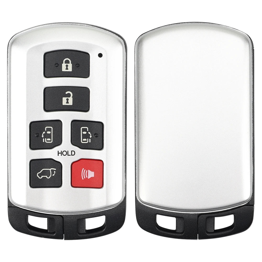 SilKY 6 Button Smart Remote Car Key Fob For Toyota Sienna Van Key HYQ14ADR 2011-2019 314.3MHZ ID4D-74 Keyless Entry Remote Fob
