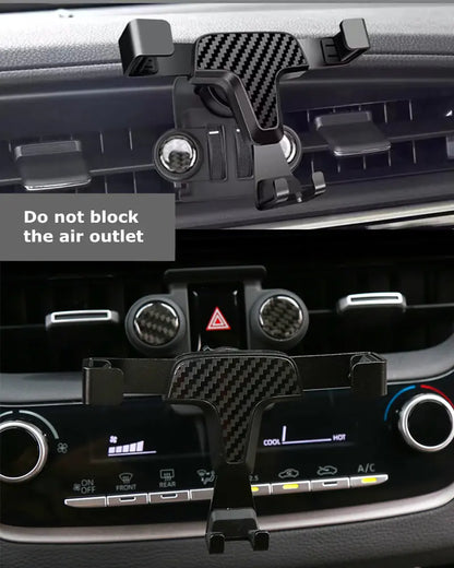 For Corolla E210 2019 2020 2021 Car Air Vent Mount Phone Holder for Mobile Phone Stable Cradle Smart Toyota  Stand Bracket