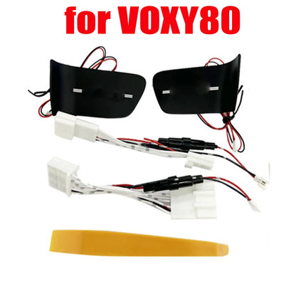 for Toyota  for Voxy  Noah 80/90 Series Interior Door Cup Lights Door Handle Lights LED Interior Lighting for Car Customization