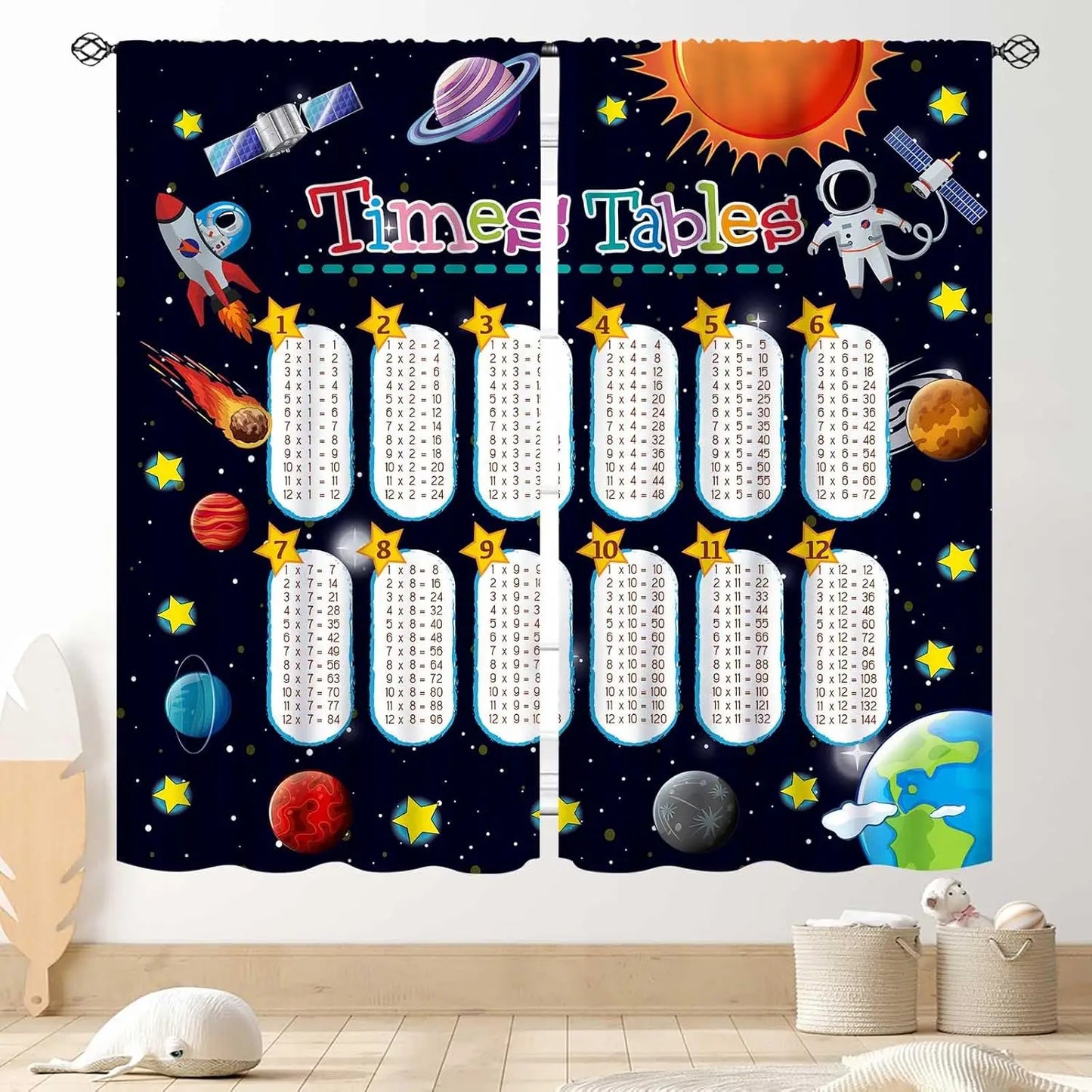 ABC Alphabet Classroom Curtains,Kids Cartoon Animal Educational Learning Cute Colorful Back to School Decorations Window Drapery