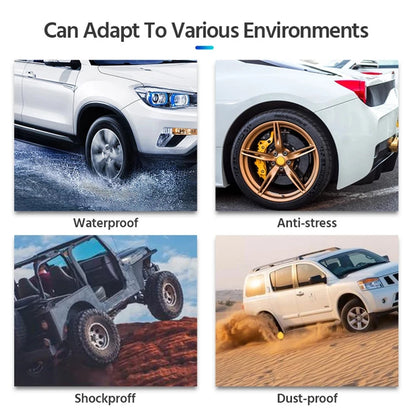 Solar Power TPMS Car Tire Pressure Monitoring System Auto Security Temperature Alarm Systems Tyre Diagnostic Tools Test