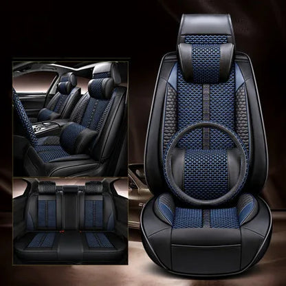 Full set car seat covers + Steering wheel cover for Haval M6 2025-2023 Top quality breathable seat cushion seat case for M6 2024