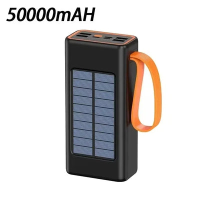 Lenovo 200000mAh Thicken Solar Jump Starter Big capacity Built-in Cables External Battery LED Light For iPhone Huawei Xiaomi