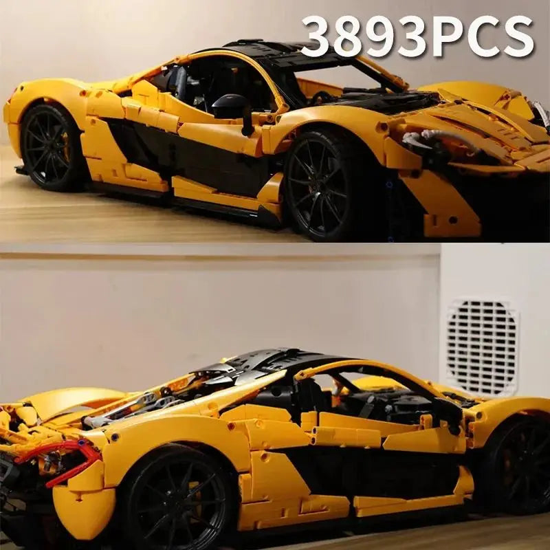 3893pcs P1 Mechanical Ultimate Supercar Car Sports Car Building Blocks Model Toys Birthday Christmas Gifts building blocks
