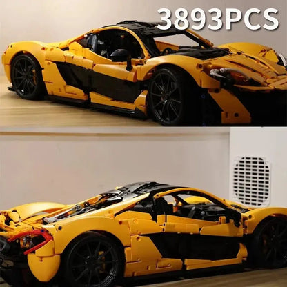 3893pcs P1 Mechanical Ultimate Supercar Car Sports Car Building Blocks Model Toys Birthday Christmas Gifts building blocks