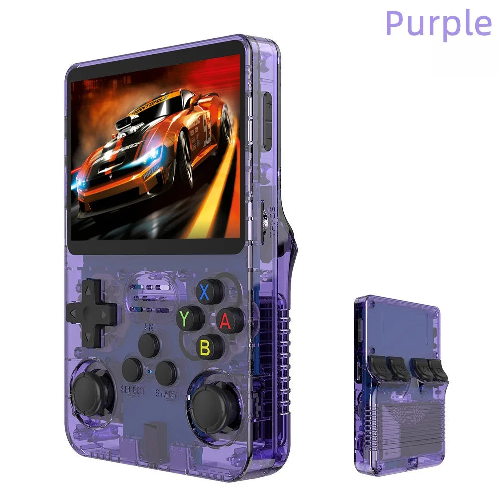 New R36S Handheld Game Console Retro Arcade Nostalgic 3D Games Portable Dual System Game Player Voice Toys for Children