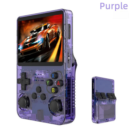 New R36S Handheld Game Console Retro Arcade Nostalgic 3D Games Portable Dual System Game Player Voice Toys for Children
