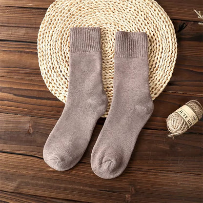 5 Pairs Premium Thickened Business Seasonal Versatile Stylish Mid-calf Socks for Men Anti-odor Mid-calf Athletic Socks