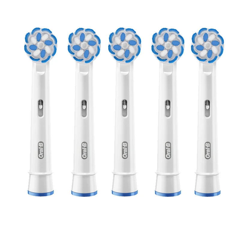 Oral B Sensitive Clean Replacement Toothbrush Heads for Electric Toothbrush EB60 Gentle Teeth Cleaning Original Toothbrush Heads