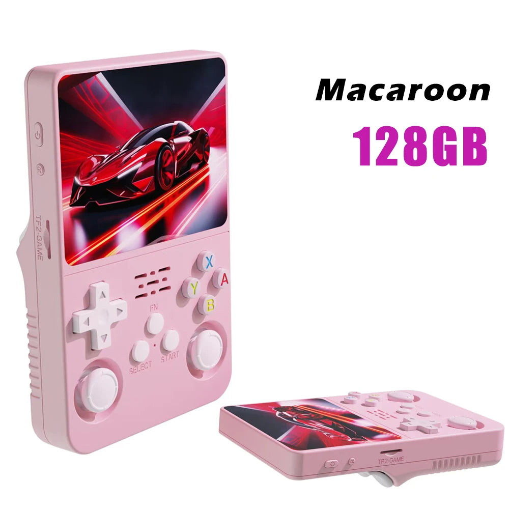 Open Source R36S Retro Handheld Video Game Console Linux System 3.5 Inch IPS Screen Portable Pocket Video Player 64GB Games Gift