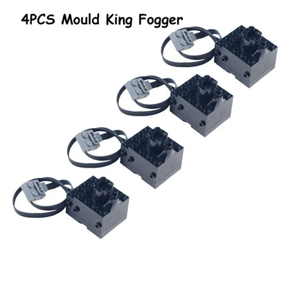 Mould King Fogger Technical Light Spray Smoke Part Compatible Major Brand Building Blocks MOC Supercar Retro Steam Train Chimney