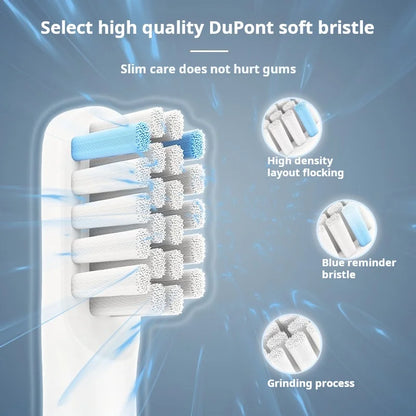 Realme N1 N2 RTX2103 SN301 Electric Toothbrush Replacement Heads Sonic Smart Brush Heads Soft DuPont Bristle Nozzles，4/8/16pcs