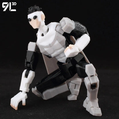 9L3D Lucky 13 Invincible Boy Conquer Omni Action Figure 3D Printed Anime Model Multi-Jointed Poseable Collectible Toy Gift Fan