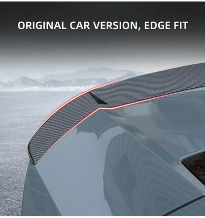 Rear Trunk Wing Spoiler Tail Fin for Hyundai Elantra CN7 2021 2022 Body Kit Tail Wings Fixed Wind Spoiler Cars Accessories