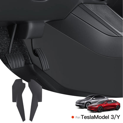 YZ Car Center Console Two Side Panel Anti Kick Pad Protector For Tesla Model 3 Y Highland Juniper 2026 TPE Anti-dirt Protective