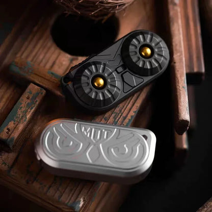 Creativity OWL Stainless Steel Composite Multifunctional Toys EDC Push Slider Fidget Sliders Anxiety Anti Stress Sensory Toy