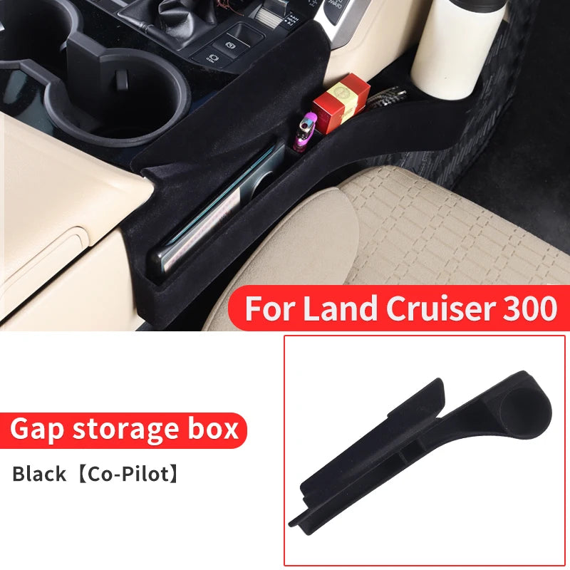 2021-2024 For Toyota Land Cruiser 300 LC300 Upgraded Water Cup Storage Box Interior Seat Modification Accessories 2022 2023