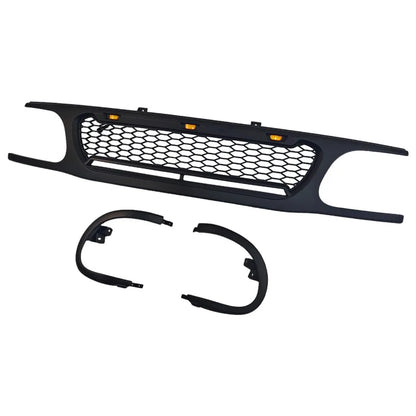 1995 To 2001 for FORD EXPLORER Front Bumper Grille Facelift Upper Racing Grill Modification Radiator Grid Body Kits Hood Mesh