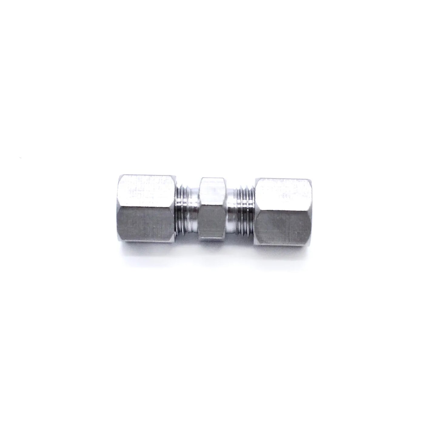 10pcs Brake Line Union Fittings Straight Reducer Compression Kits Connector 3/16" OD Hydraulic Brake Lines Pipe Car Parts