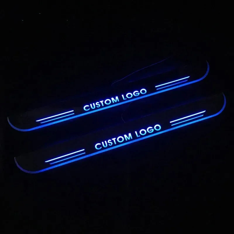 Pedal Lights For Honda CRV 2015-2018 Moving LED Welcome Car Scuff Plate Pedal Door Sill Pathway Light Or Customize